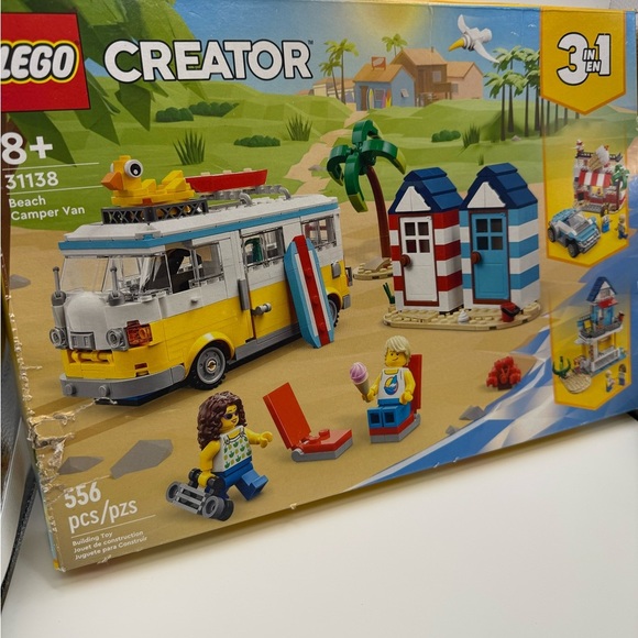 Lego Other - LEGO Creator 3 in 1 Beach Camper Van 31138 Building Toy Set